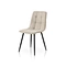 Checkered dining chairs